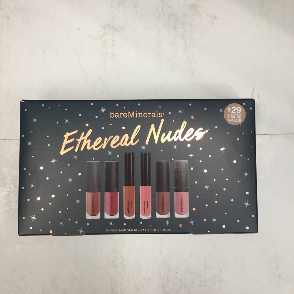 BareMinerals Etheral Nudes Lip Glosses